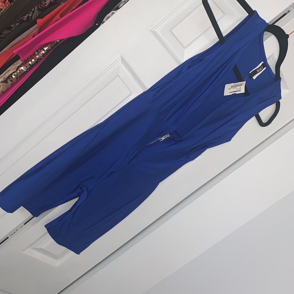 Royal Blue Biker One Piece 💙